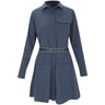 Women's Phoenix Belted Long Sleeve Dress - Fairway Styles