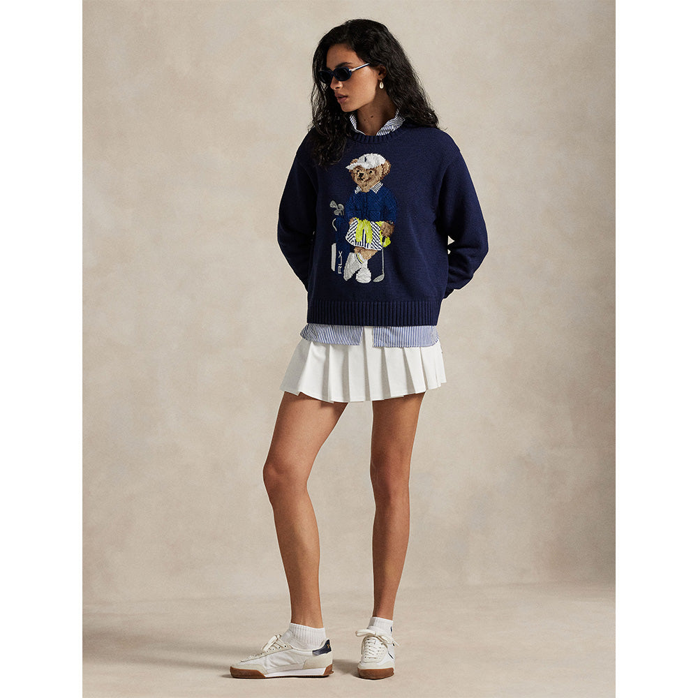 Women's Polo Bear Crewneck Sweater