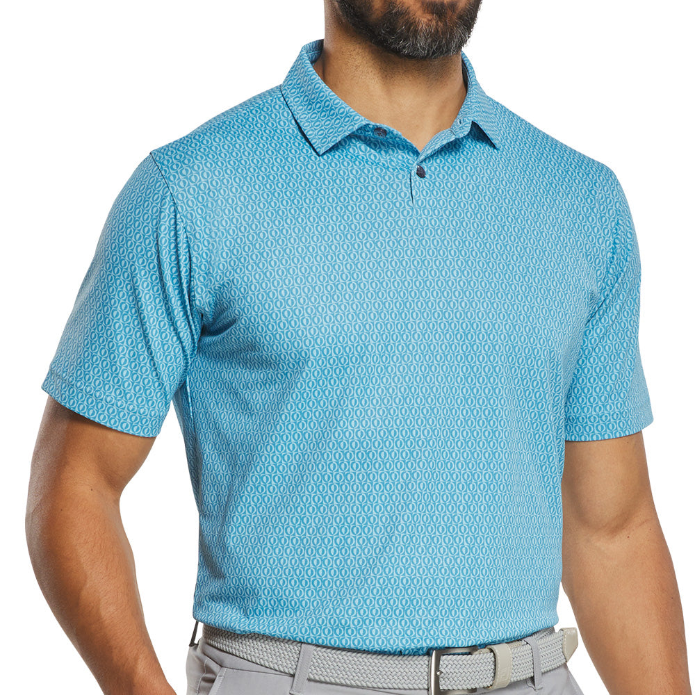 Modernist Geo Pique Polo