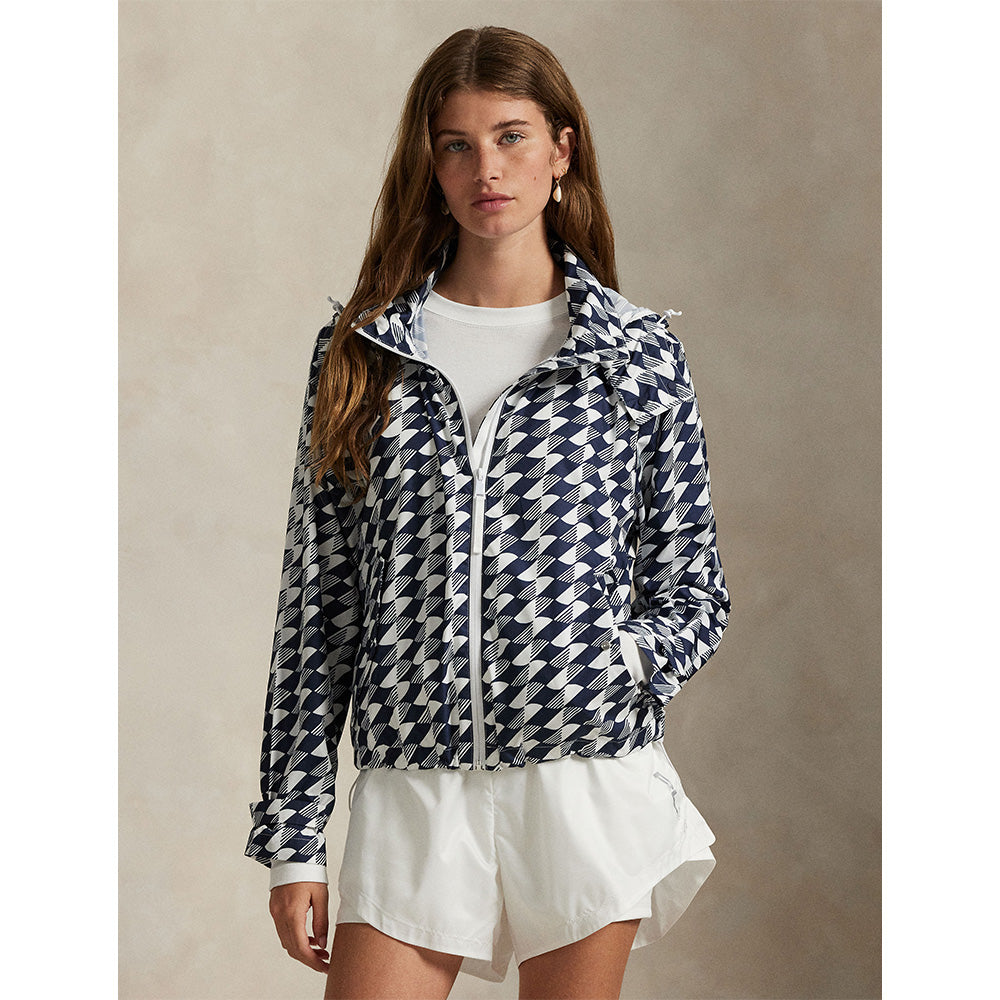 Women's Graphic Hooded Rain Jacket