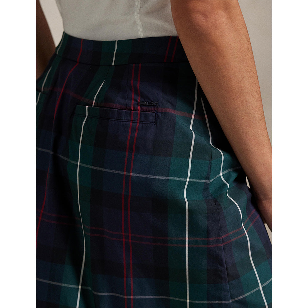 Women's Plaid Performance Long Skort