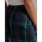 Women's Plaid Performance Long Skort