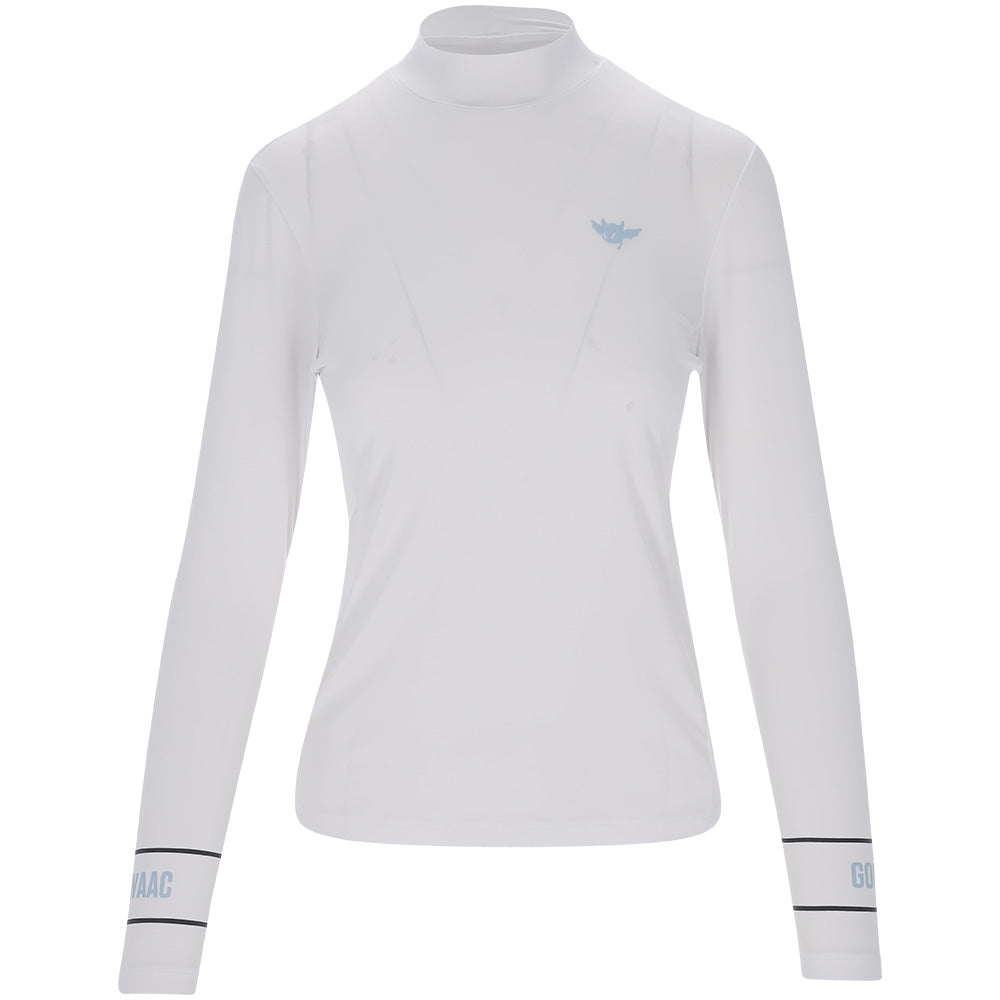 Women's Jersey Long Sleeve Mock Neck Top