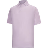 Heather Feeder Stripe Polo
