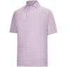Heather Feeder Stripe Polo