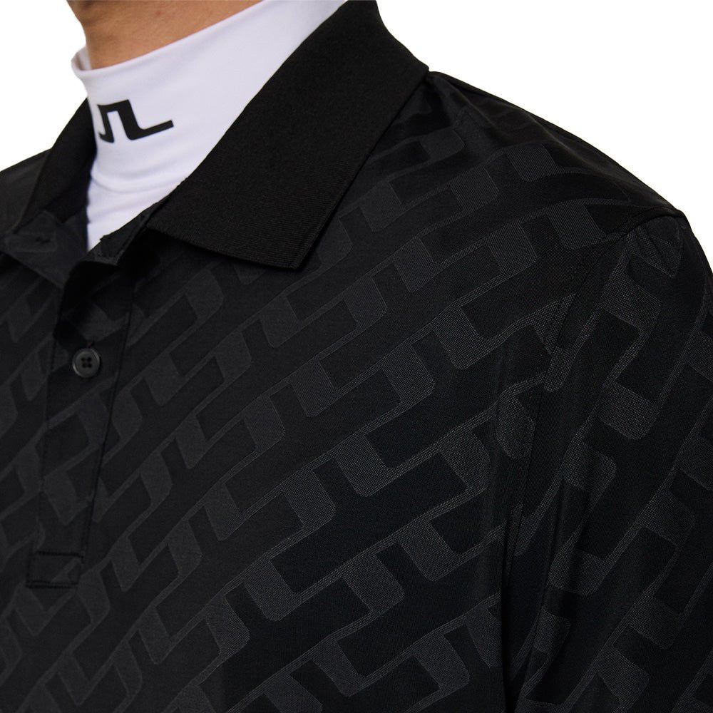 Bison Jacquard Polo - Fairway Styles