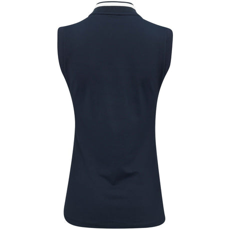 Women's Maddie Sleeveless 1/4 Zip Blade Collar Polo - Fairway Styles
