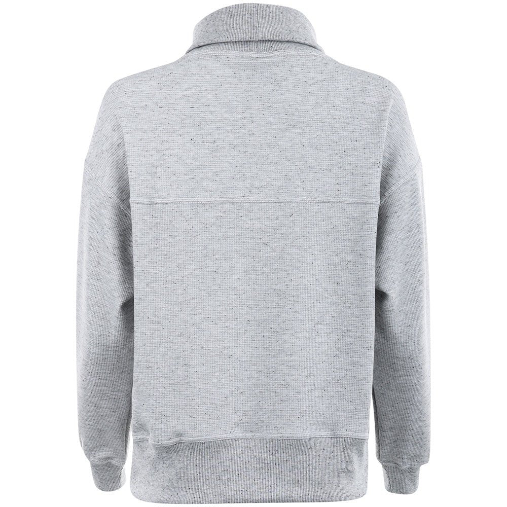 Women's Micro Waffle Knit Snuggle Funnel Pullover - Fairway Styles