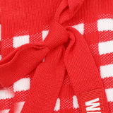 Women's Check Ribbon Socks