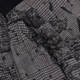 Women's Moon Diamond Plaid Leo Skort