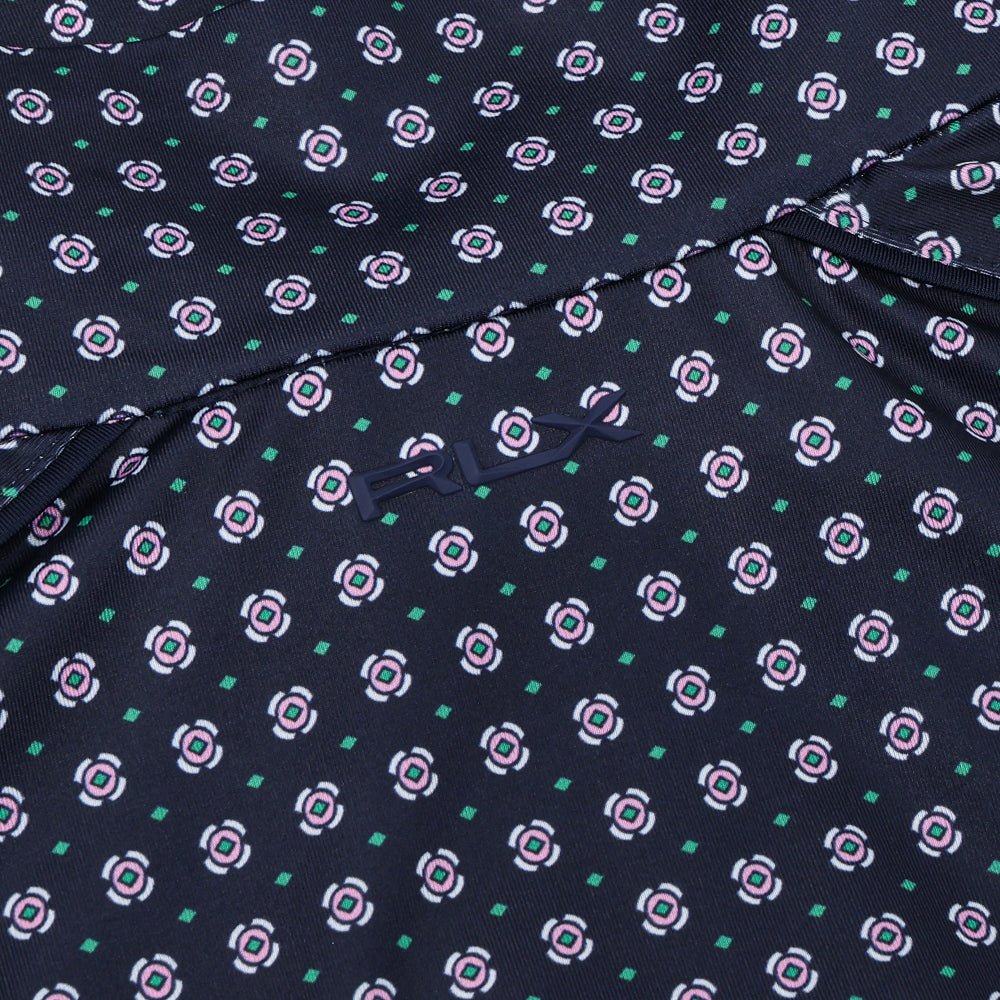 Women's Slim Fit Stretch Jersey 1/4 Zip Polo - Fairway Styles