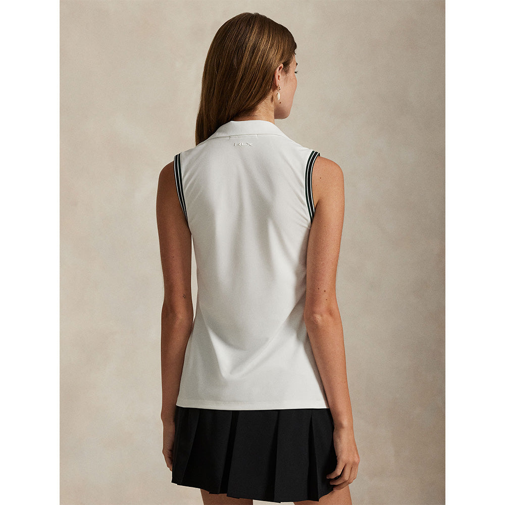 Women's Slim Fit Sleeveless Polo