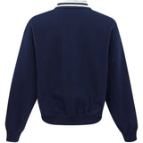 Women's Polo Bear Fleece Long Sleeve Polo