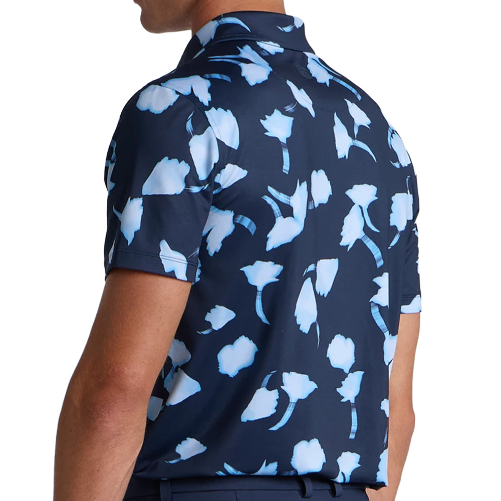 Ghost Floral Tech Jersey Polo