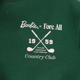 Fore All x Barbie™ Women's Country Club Crewneck Sweatshirt