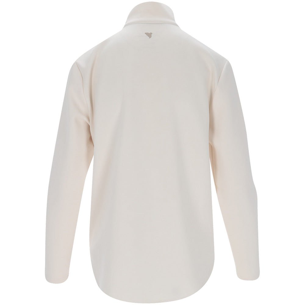 Women's Zoe Ivory Flex 1/4 Zip Sweater - Fairway Styles