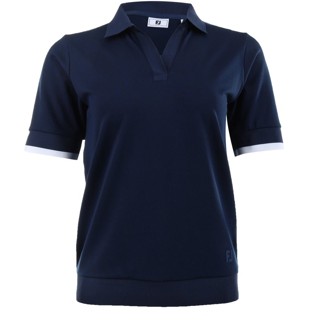 Women's Texture Knit Polo - Fairway Styles