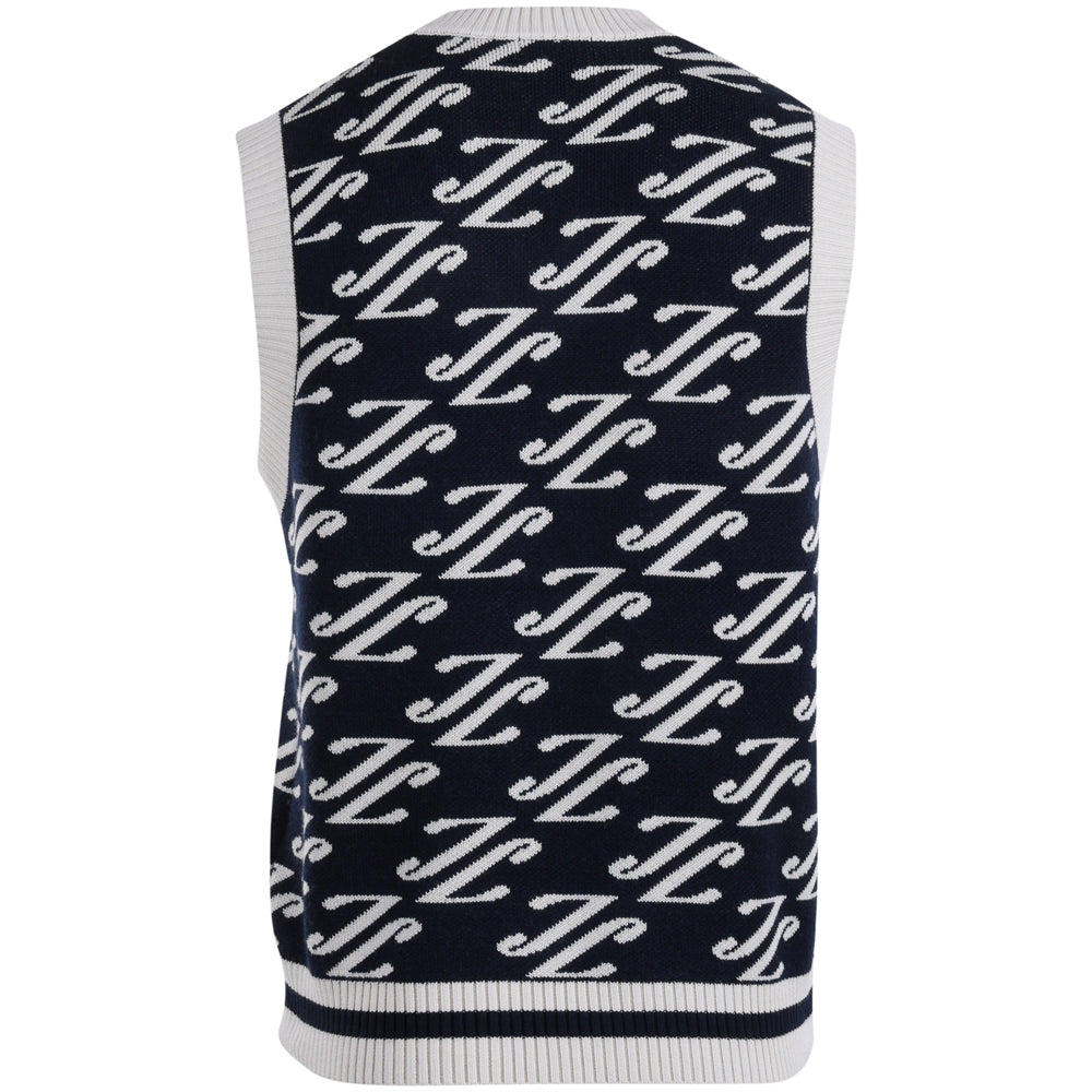 Anton Jacquard Knit Vest