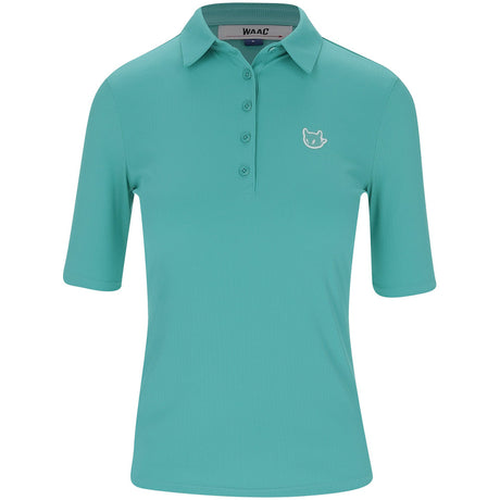 Women's Essential Rib Jersey Polo
