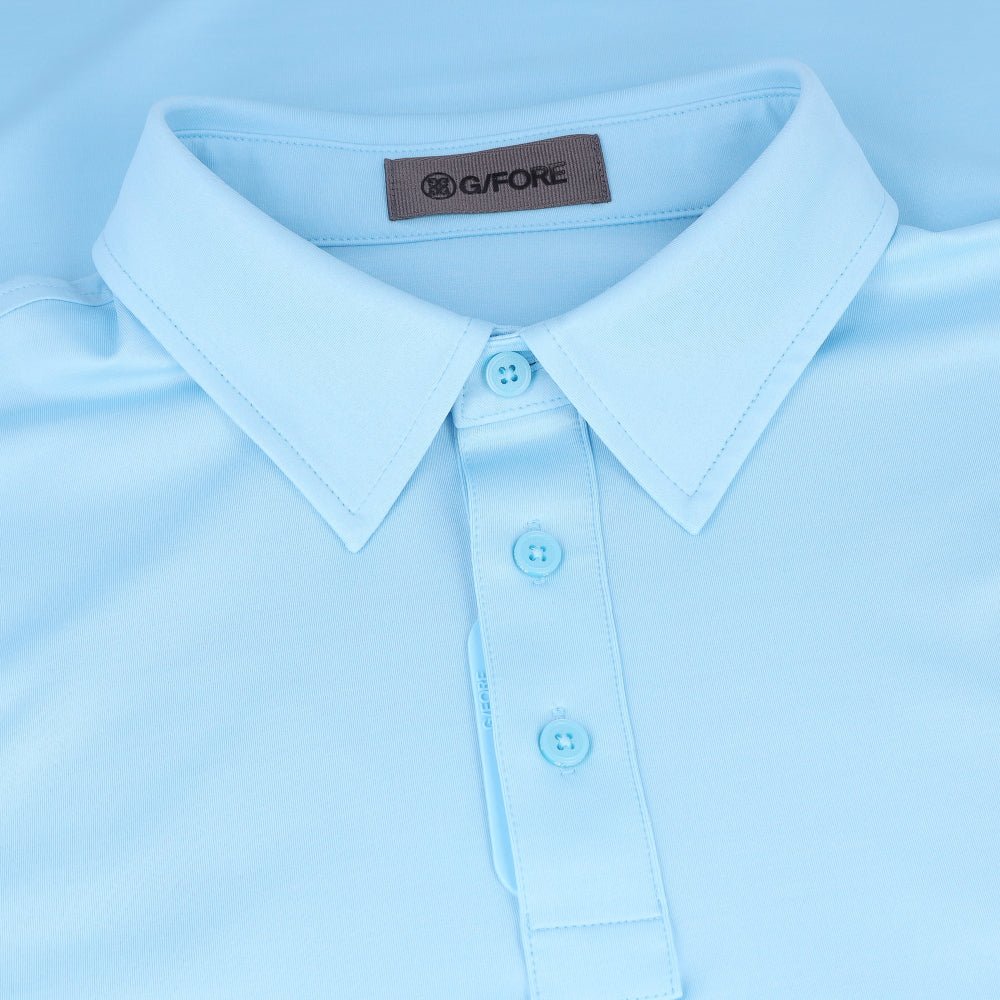 Mélange Ice Nylon Polo - Fairway Styles