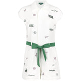 Women's Danny Full Zip Romper - Fairway Styles