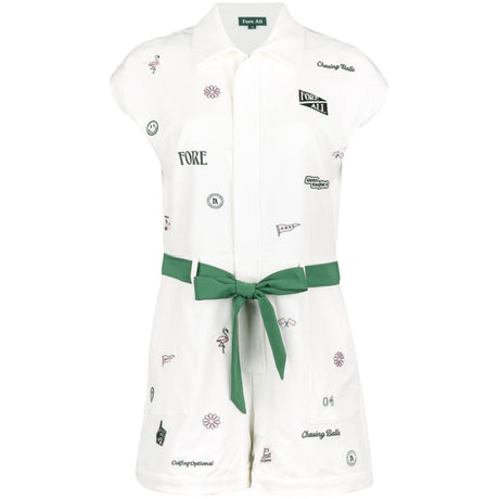 Women's Danny Full Zip Romper - Fairway Styles