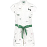Women's Danny Full Zip Romper - Fairway Styles