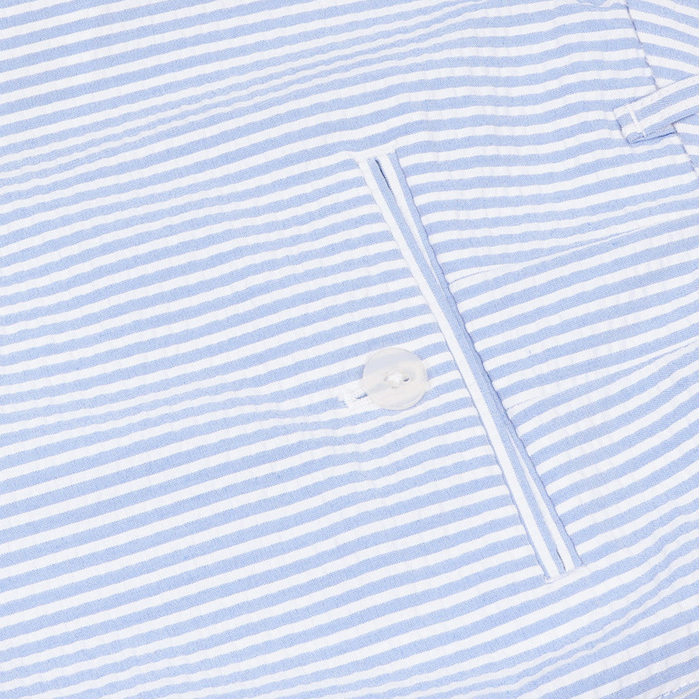 Women's Seersucker Pleated Short