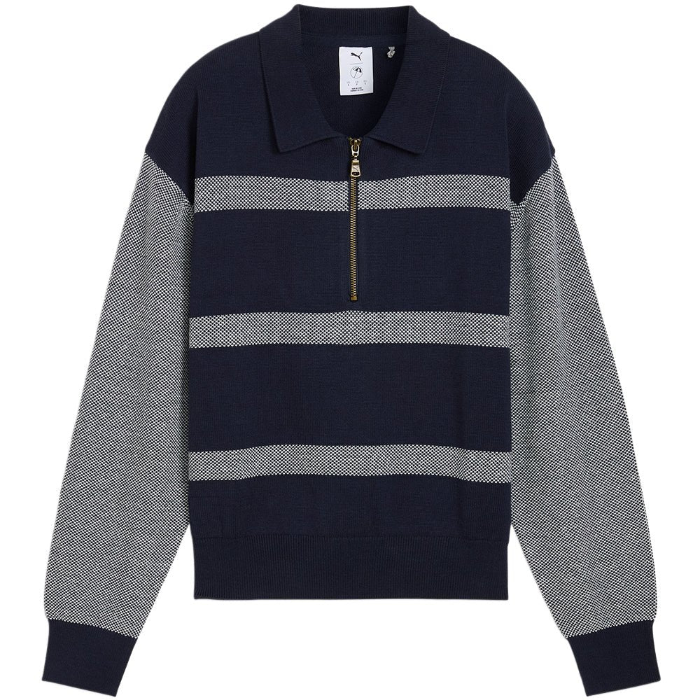 PUMA x Arnold Palmer Women's Collared 1/4 Zip Sweater - Fairway Styles