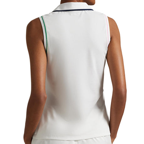 Women's Tailored Fit Sleeveless 1/4 Zip Polo