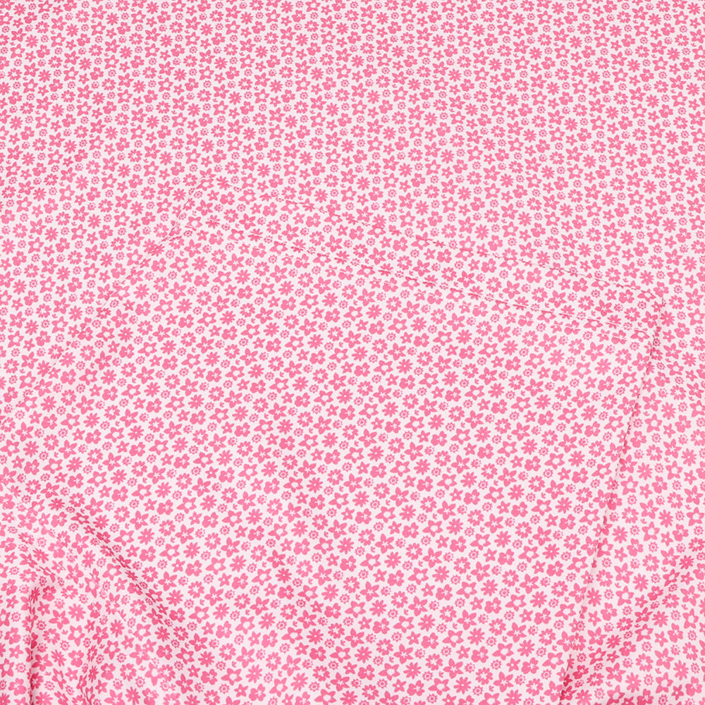 Allover Floral Lisle Polo