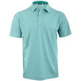 Scallop Geo Pique Polo