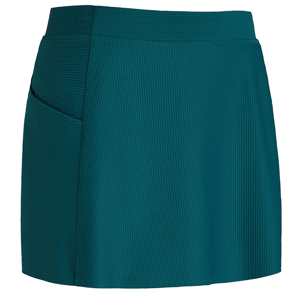 Women's 2-Tone Rib Knockout A-Line Skort