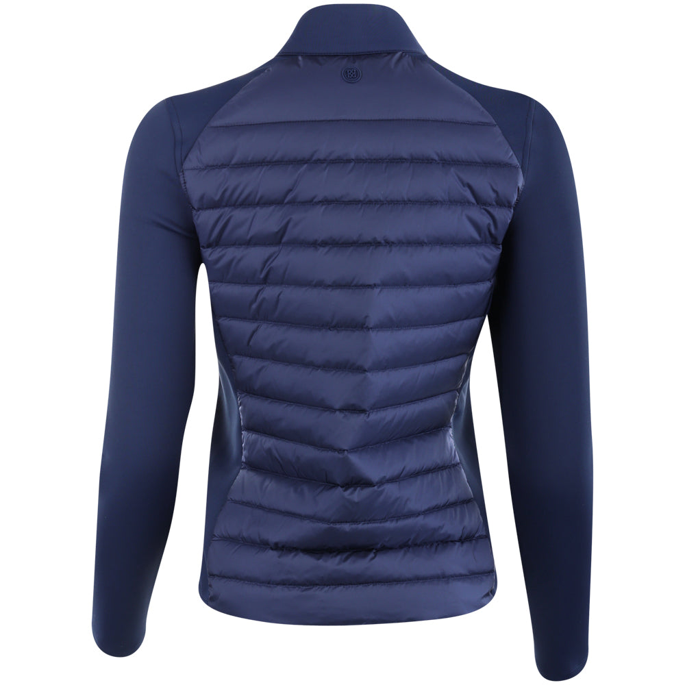 Women's V-Down Quilted Hybrid Jacket