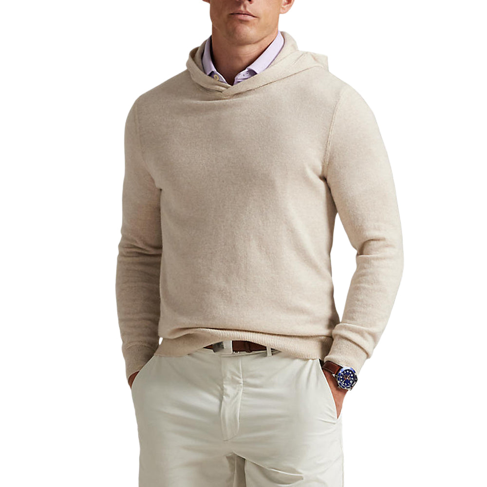 Washable Cashmere Hooded Sweater