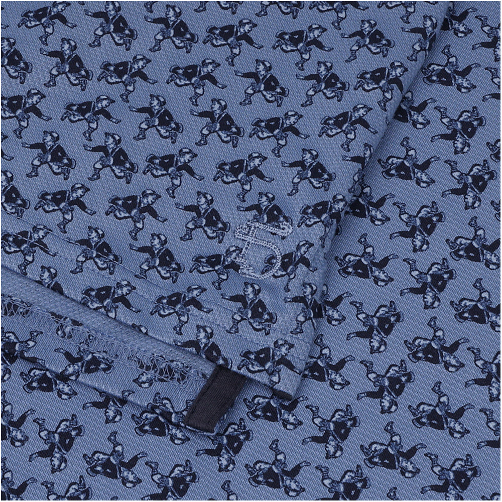 Mettille Performance Polo - Shedd Runboy Print