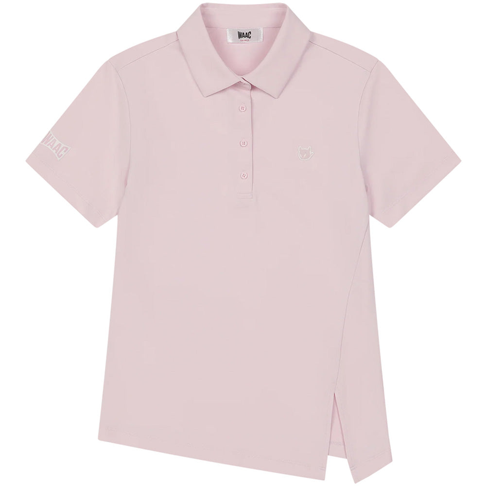 Women's Slit Hem Polo