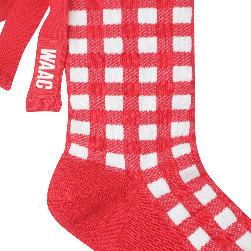 Women's Check Ribbon Socks