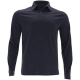 Brushed Cotton Long Sleeve Polo - Fairway Styles