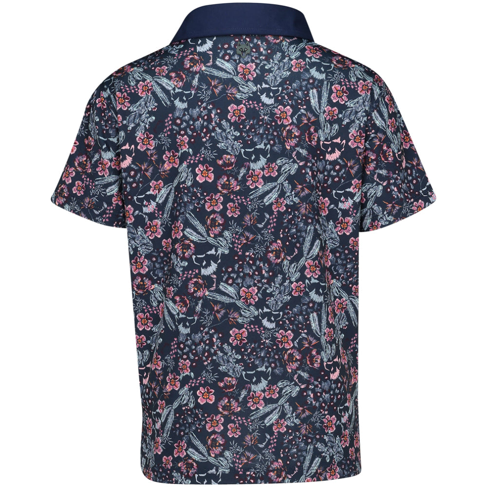 Youth Desert Floral Polo