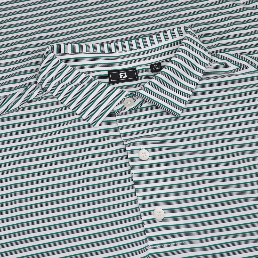 Shadow Stripe Lisle Polo