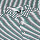 Shadow Stripe Lisle Polo