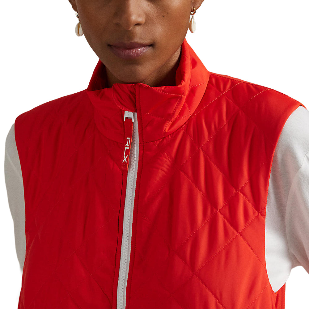 Women's Hybrid Quilted-Panel Vest
