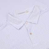 Featherweight Stripe Long Sleeve Polo