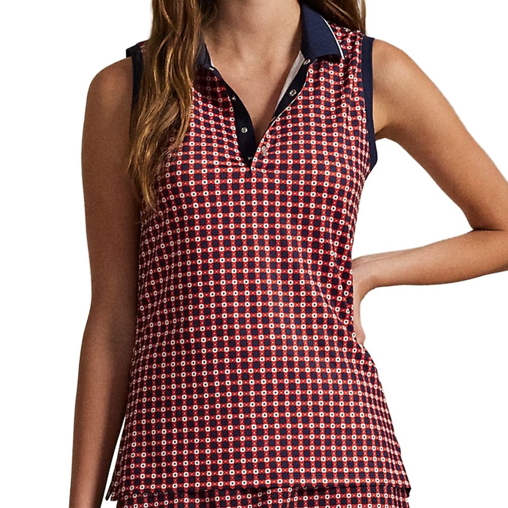 Women's Tailored Fit Sleeveless Polo - Fairway Styles