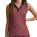 Women's Tailored Fit Sleeveless Polo - Fairway Styles