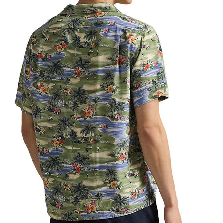 Classic Fit Golf Course - Print Camp Shirt - Fairway Styles