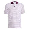 Herringbone Stripe Tech Jersey Polo