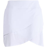 Women's Solid Layered Skort