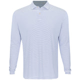 Featherweight Long Sleeve Stripe Polo